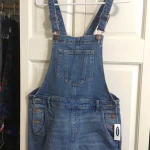 Denim overalls